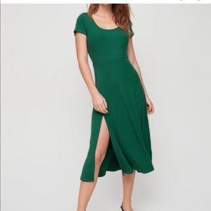 Aritzia Wilfred Oralie Dress in Black